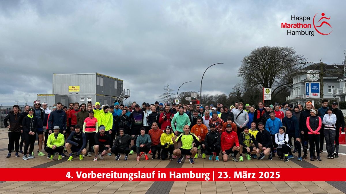 4. Vorbereitungslauf Haspa Marathon Hamburg 2025