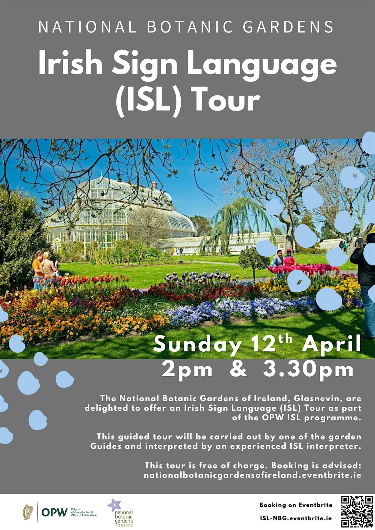 Irish Sign Language Tour (ISL) Tour of the National Botanic Gardens ...