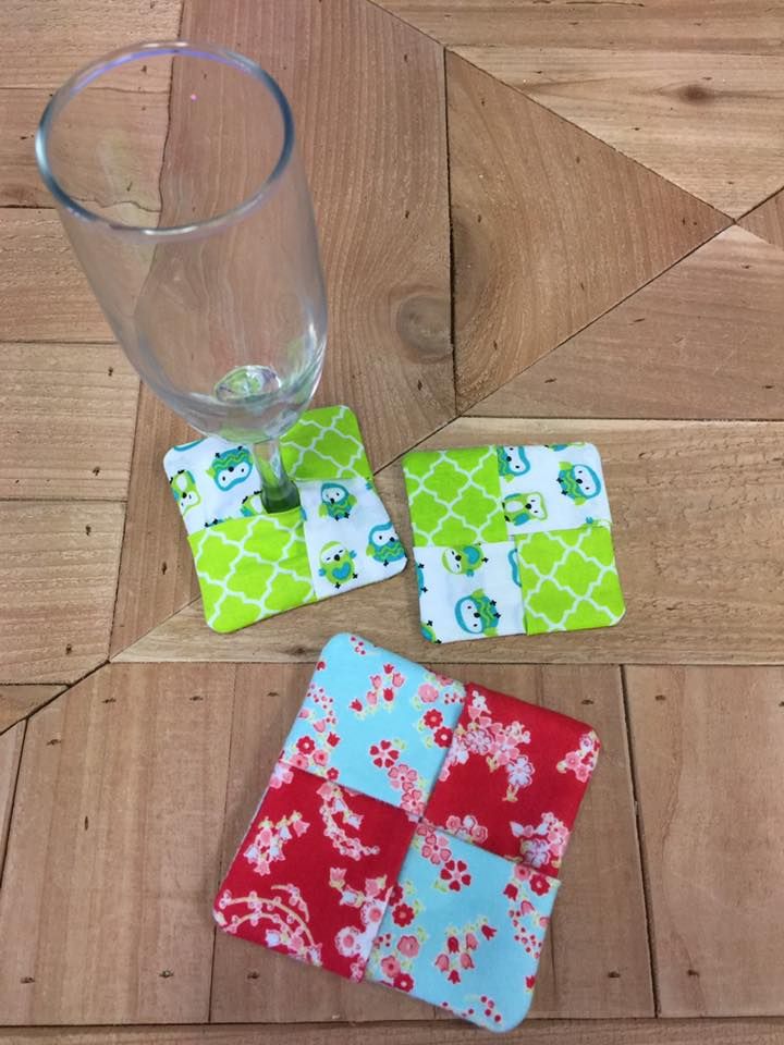 Sewing - Four Square Coaster