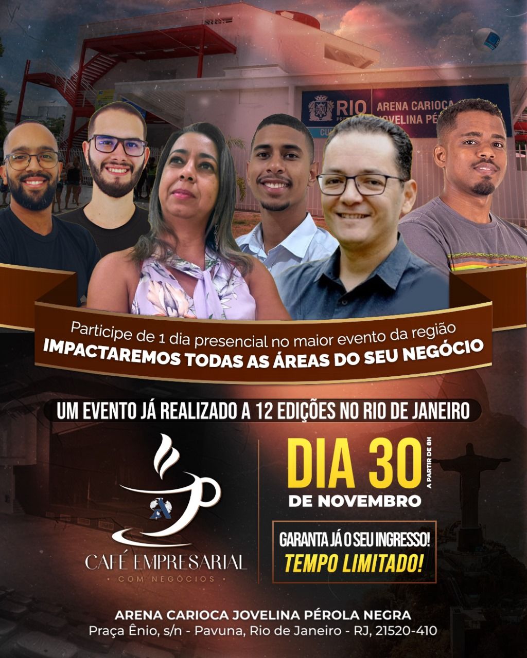 Caf\u00e9 Empresarial com Neg\u00f3cios 