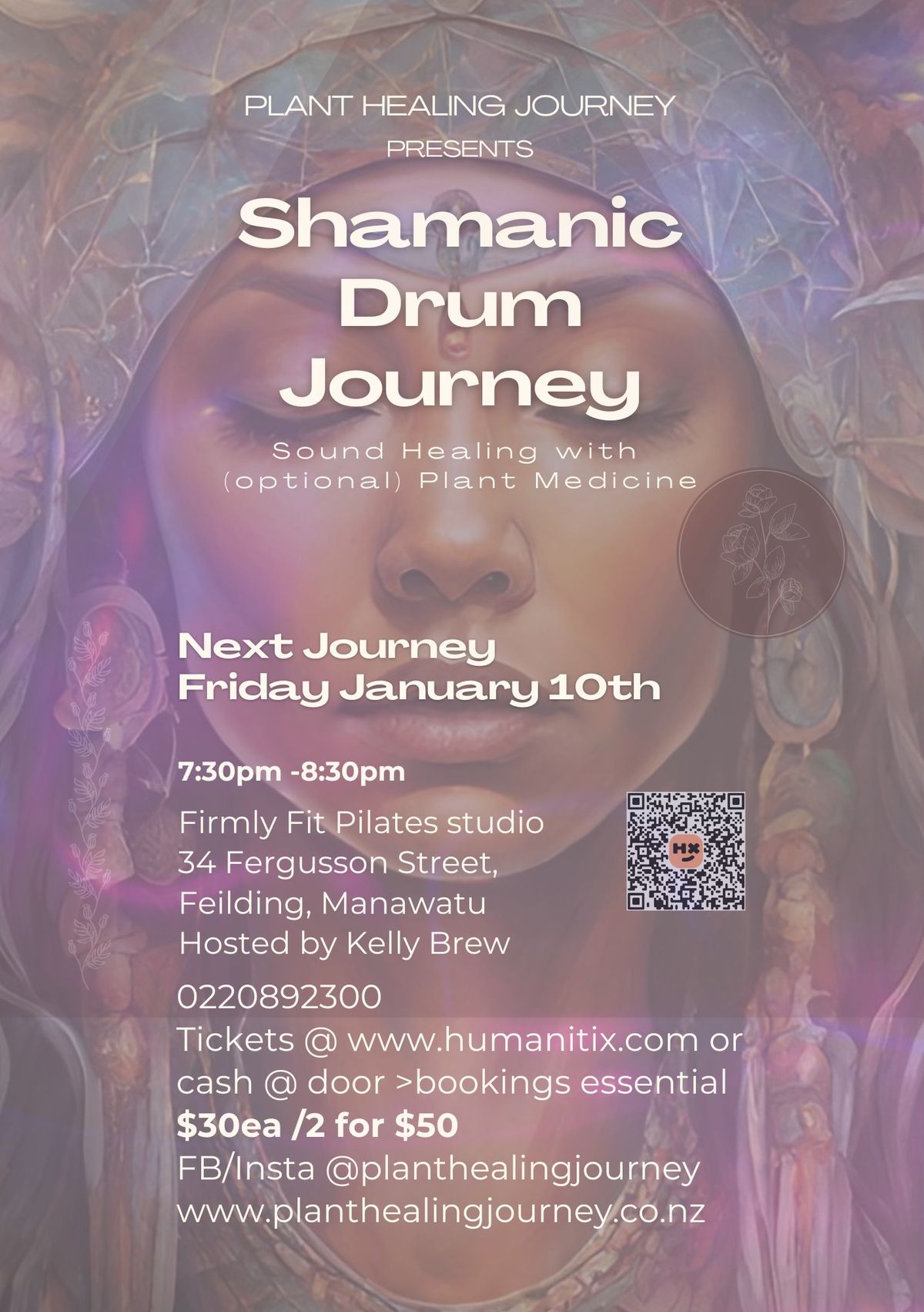 Shamanic Drum Journey,  group sound healing.