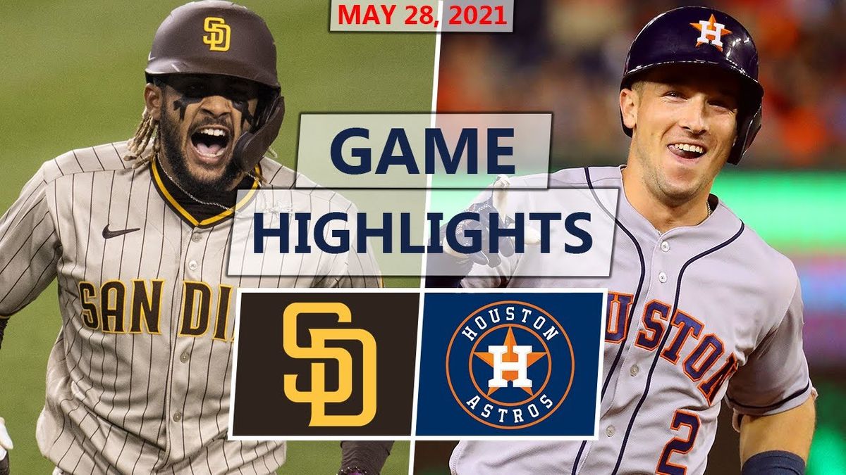 Houston Astros vs. San Diego Padres