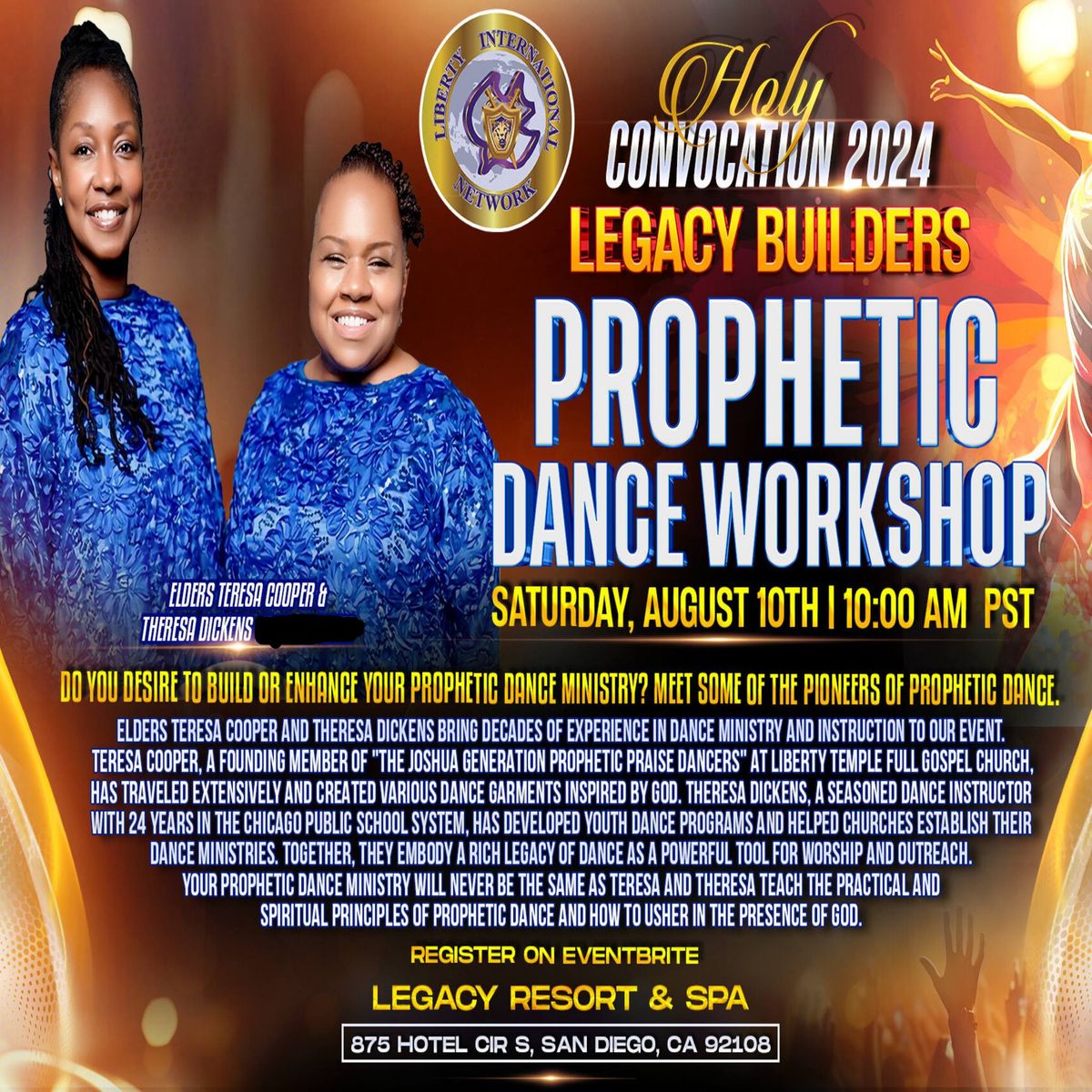 Prophetic Dance Workshop (Holy Convocaton 2024)
