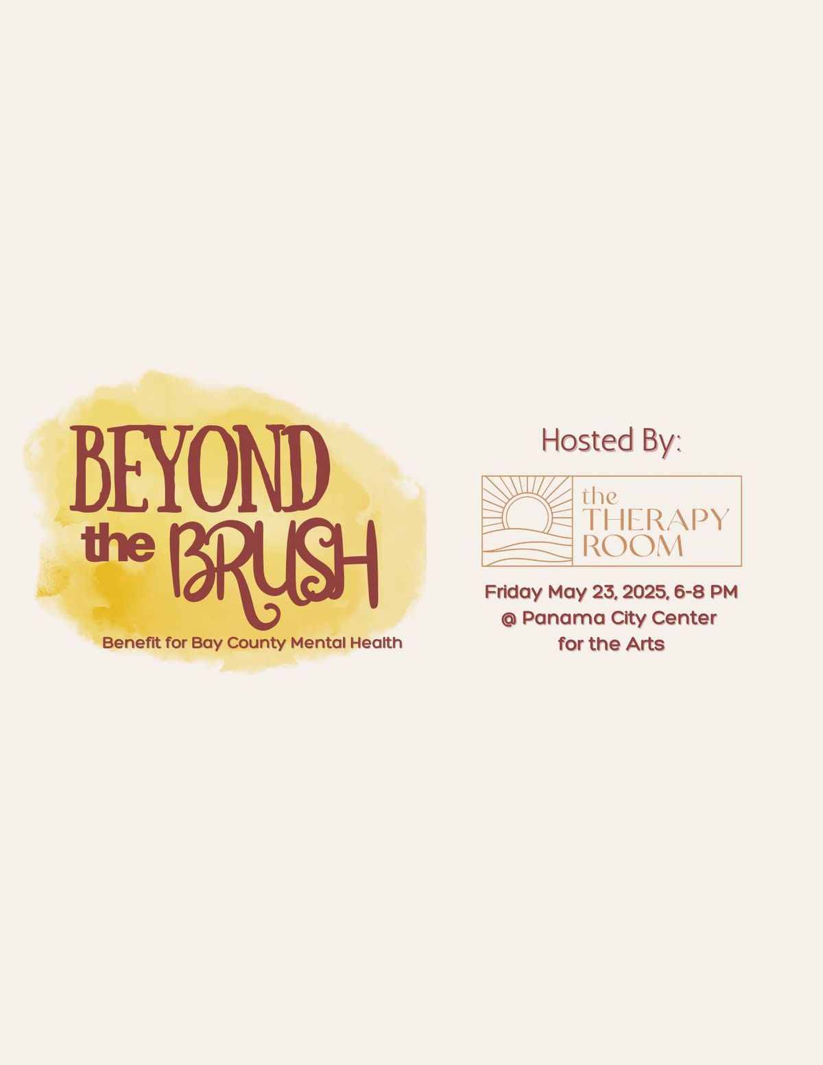 "Beyond the Brush" Art Show - Benefit for Bay County Mental Health 