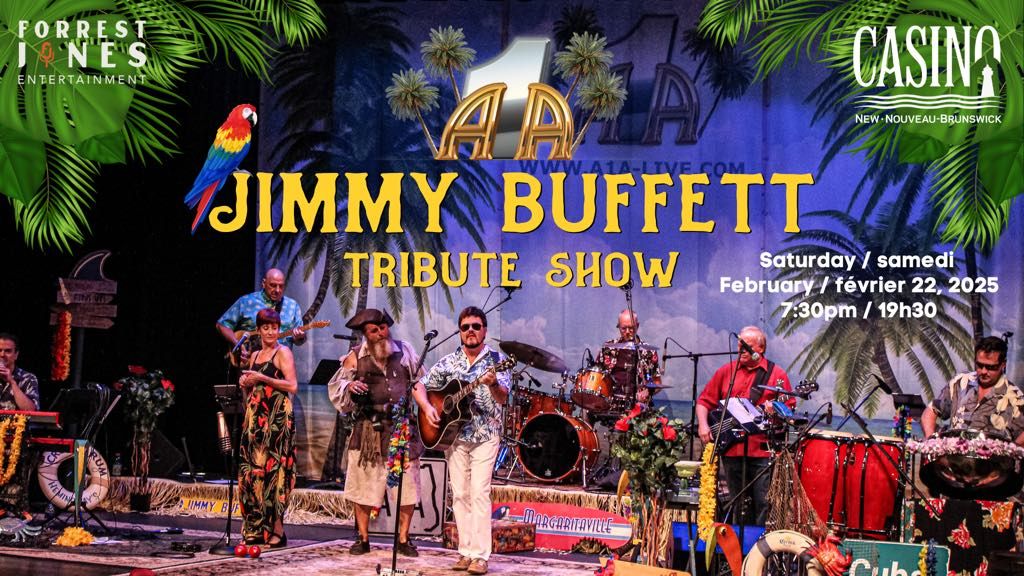 JIMMY BUFFETT TRIBUTE SHOW - FEB 22, 2025 - CASINO NEW BRUNSWICK