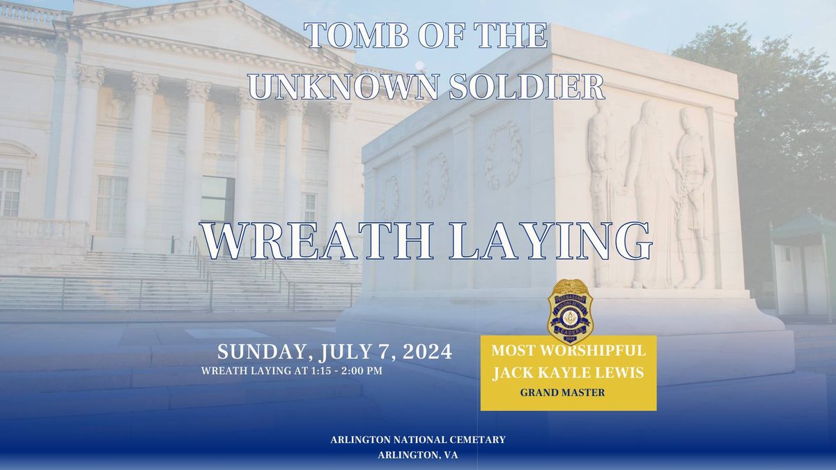 Wreath Laying - Tomb of the Unknown Soldier