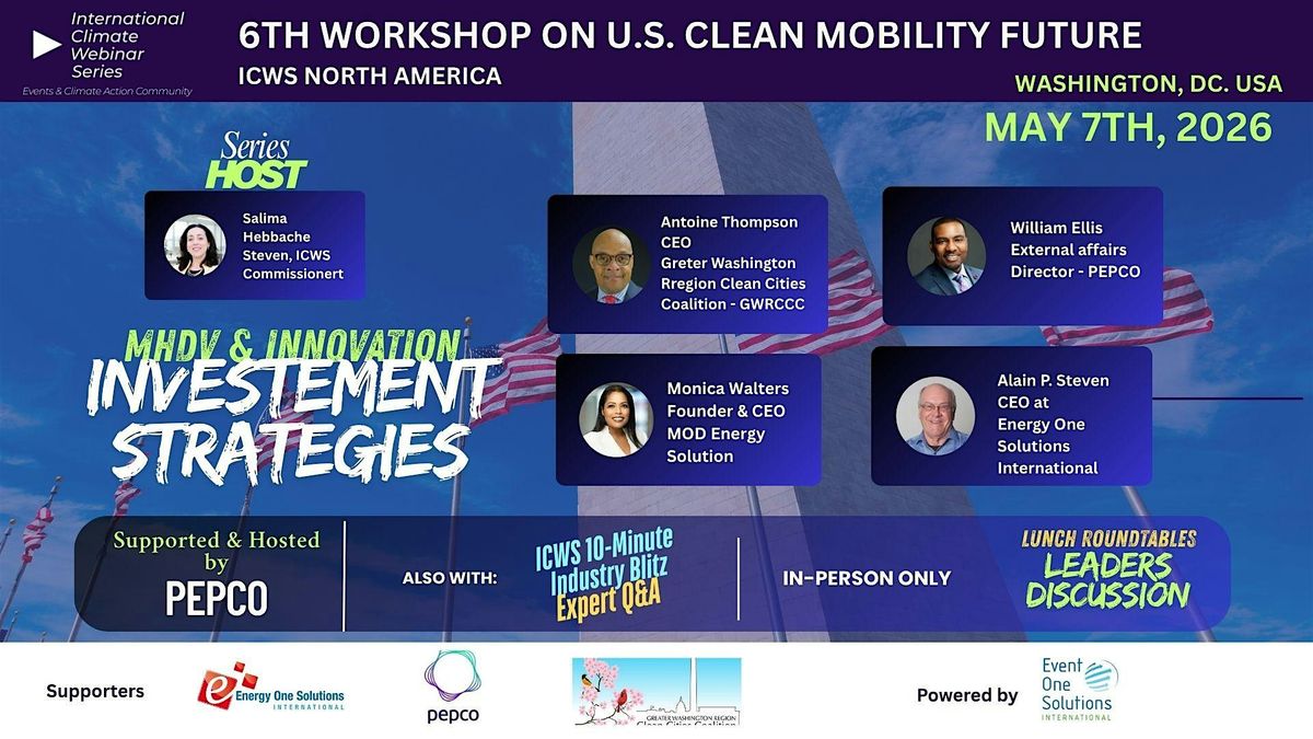 6th ICWS Workshop on US Clean Mobility Future