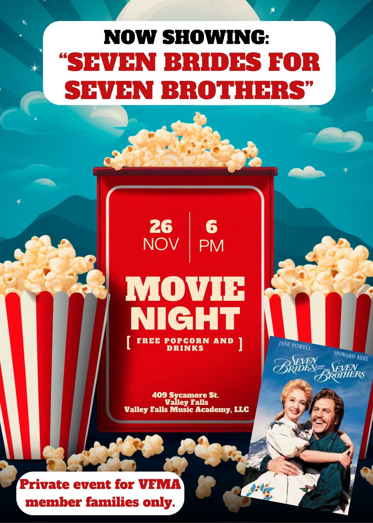 Movie Night: Seven Brides for Seven Brothers