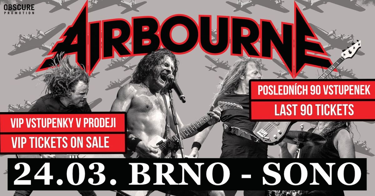 AIRBOURNE, ASOMVEL - Brno