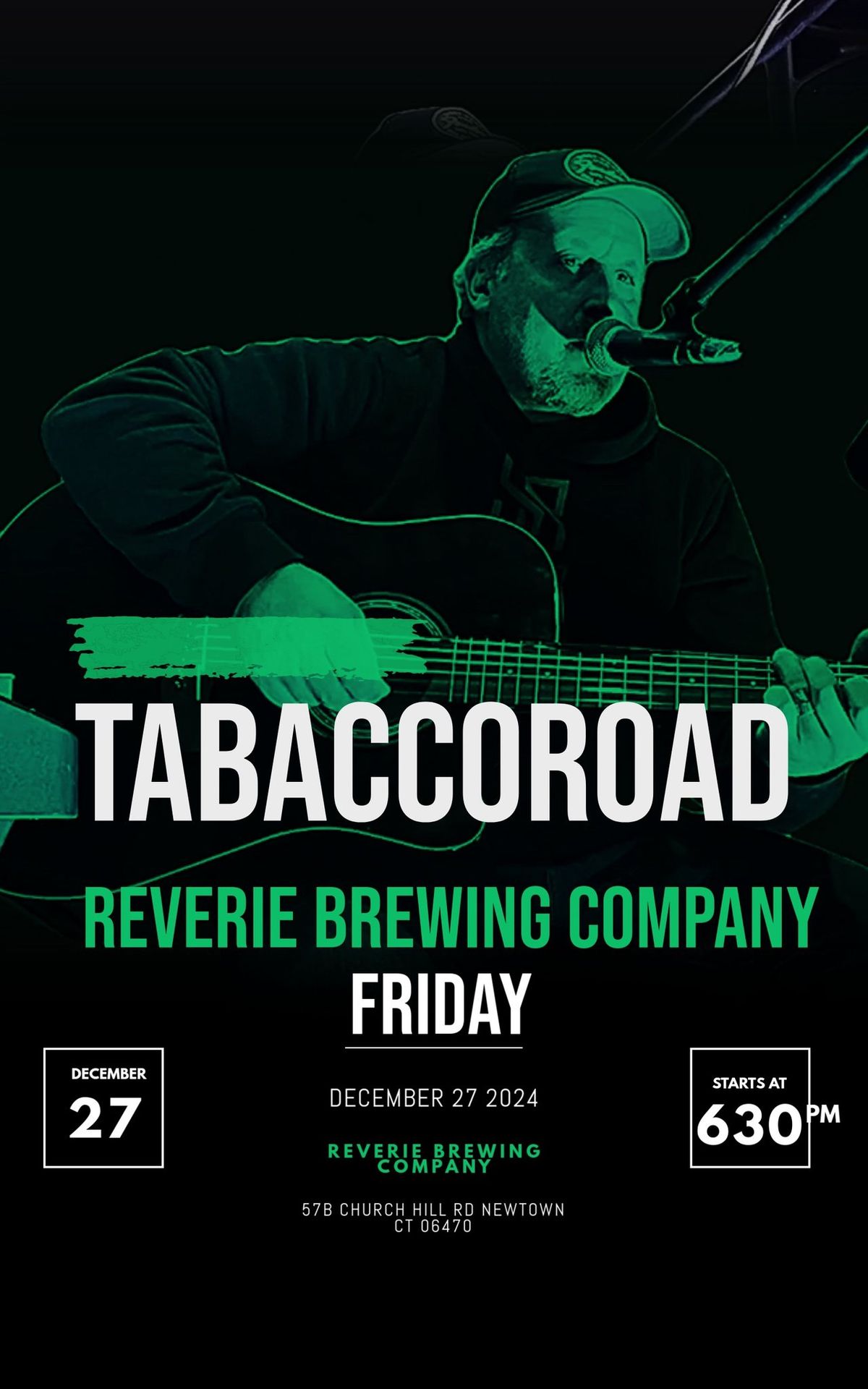 TabaccoRoad live at Reverie Brewing Company 