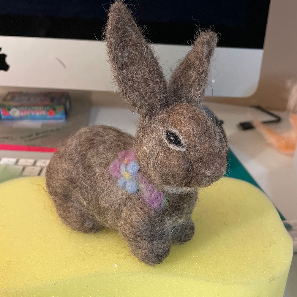 Realistic Rabbit Needle Felting Extended Workshop