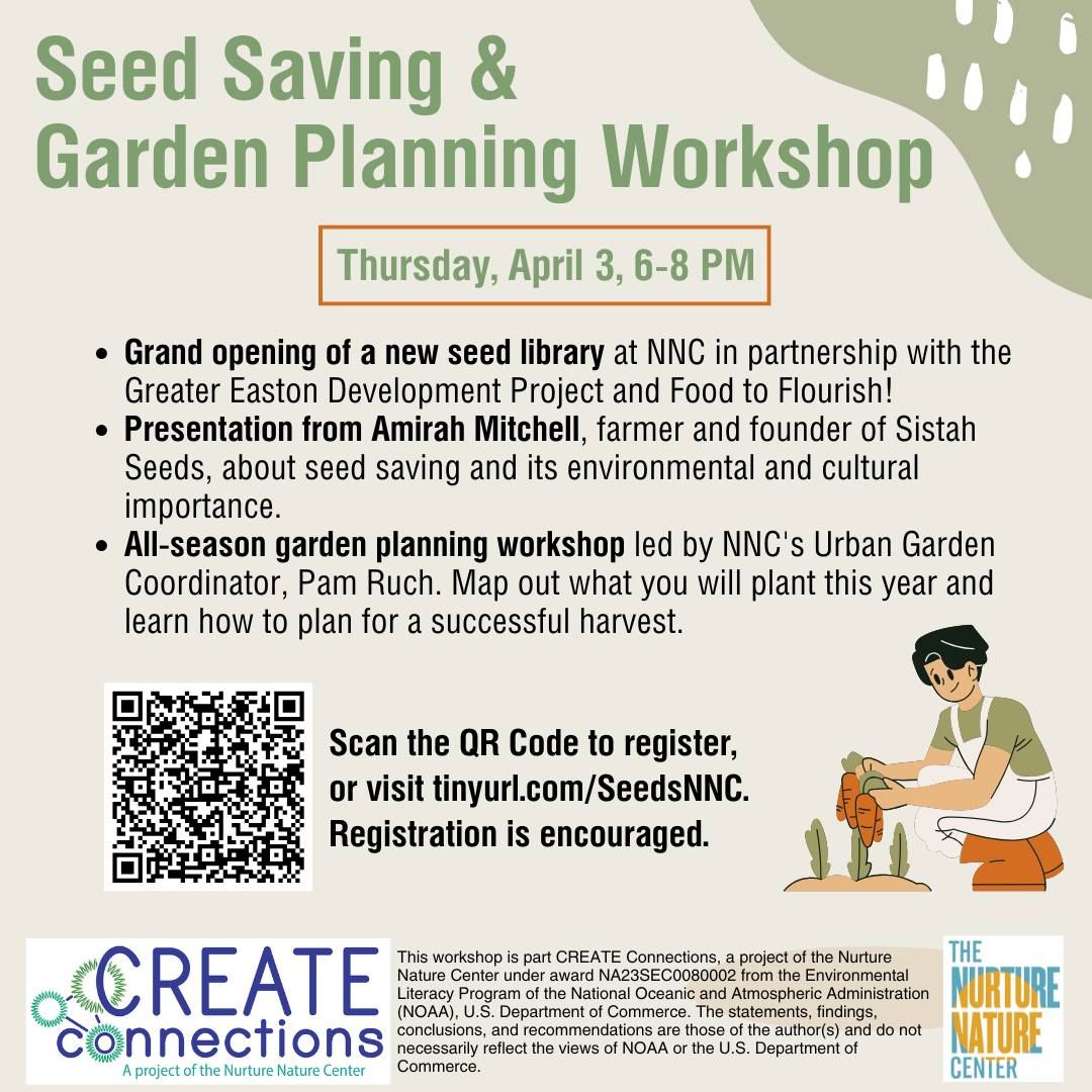 Seed Saving & Garden Planning Workshop