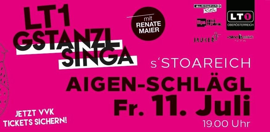 G'Stanzl Singa mit Renate Maier