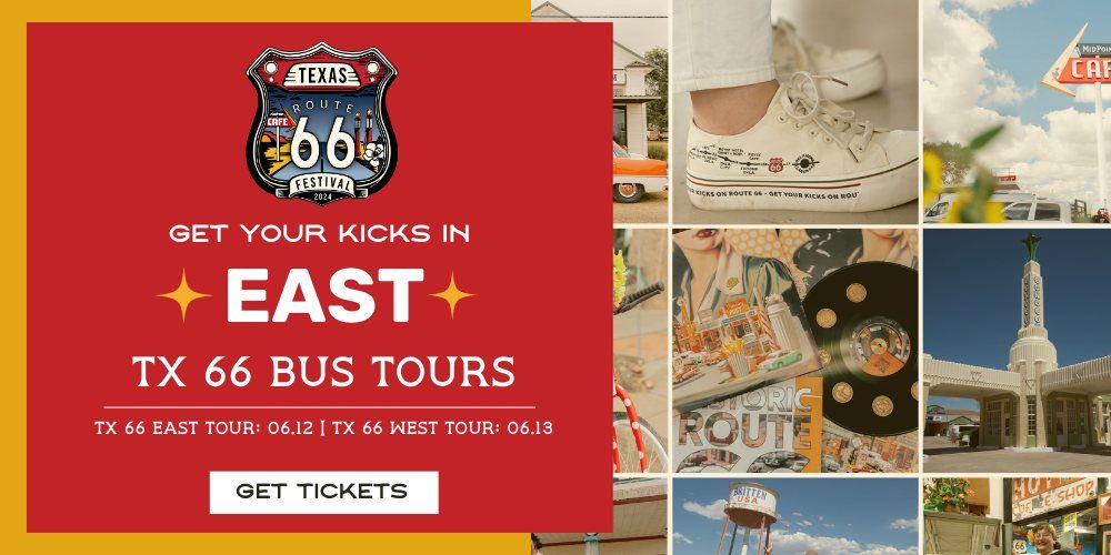 East | Texas Route 66 Bust Tour