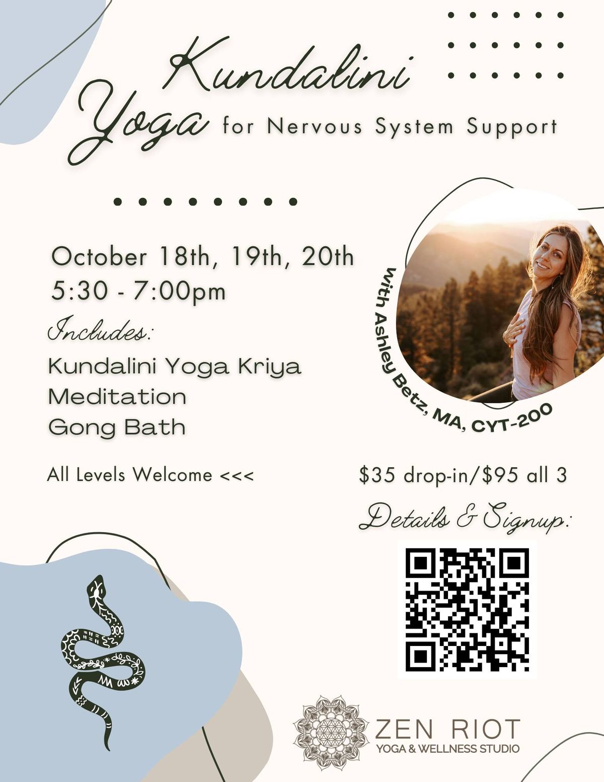 Kundalini Yoga for Nervous System Support