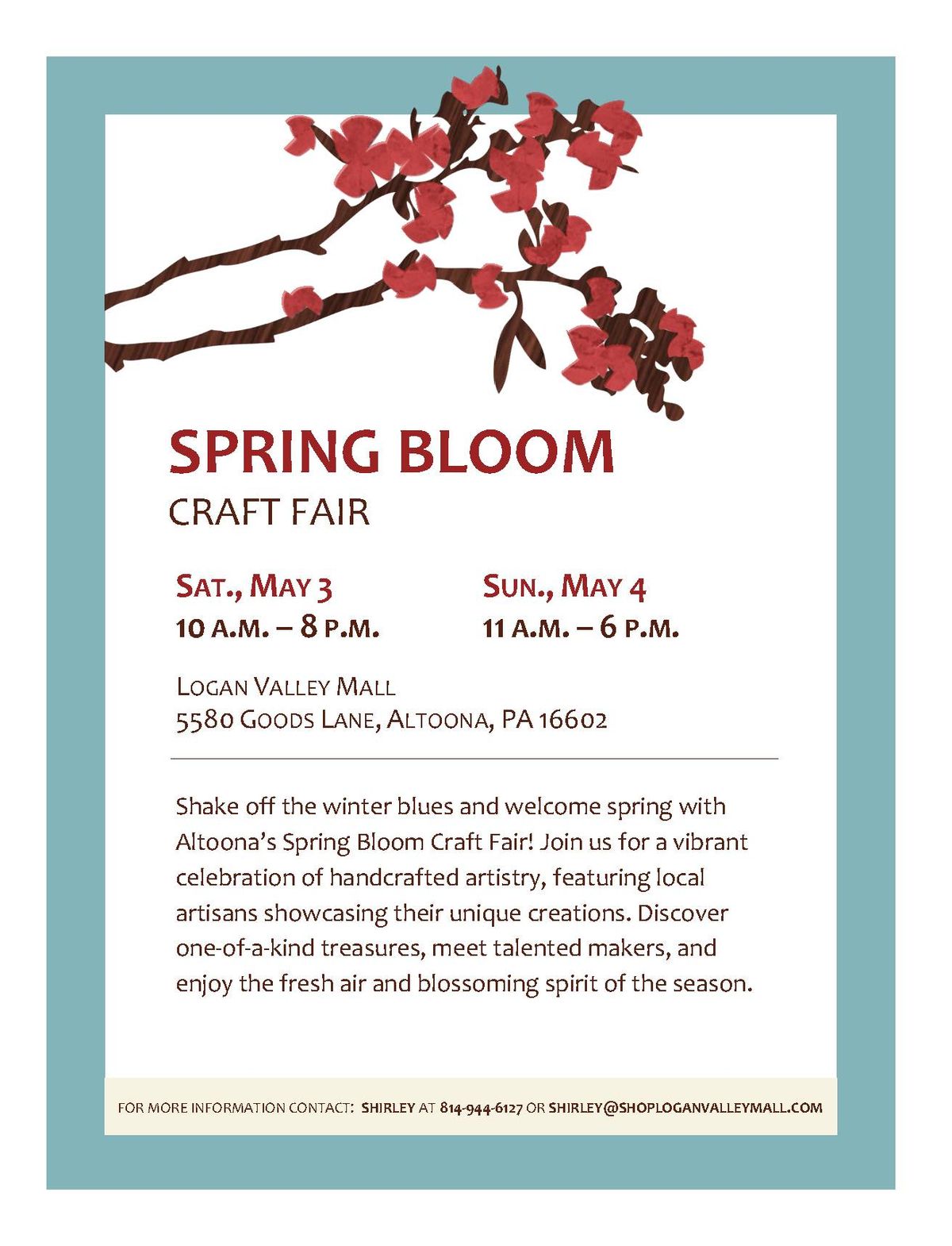 Spring Bloom Craft Fair