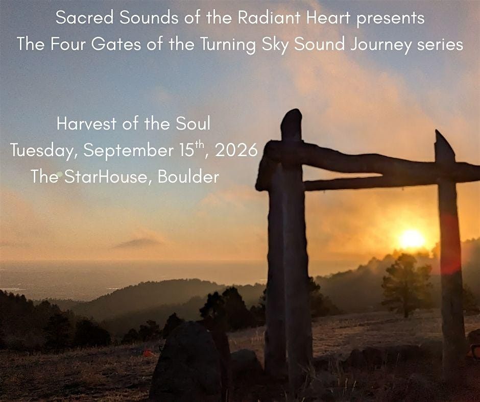 \u201cHarvest of the Soul: Wisdom, Release & Sacred Letting Go\u201d