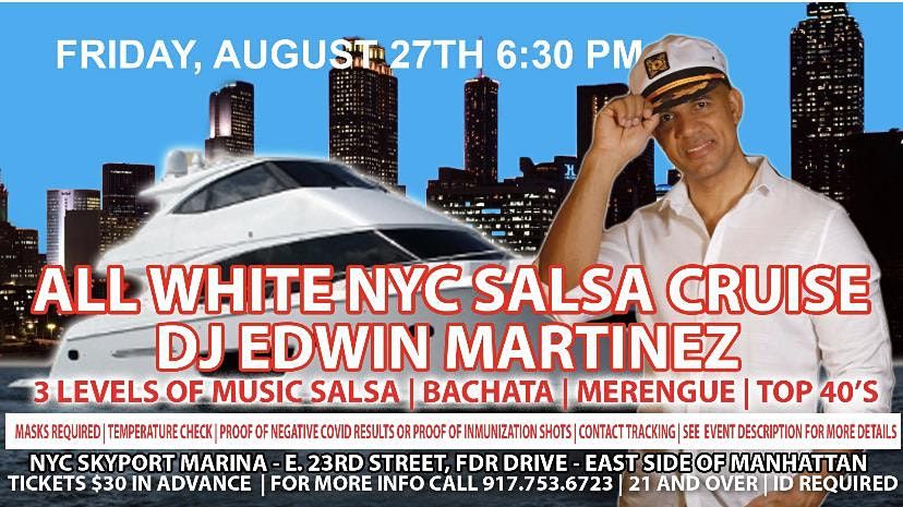 All White NYC Salsa Cruise