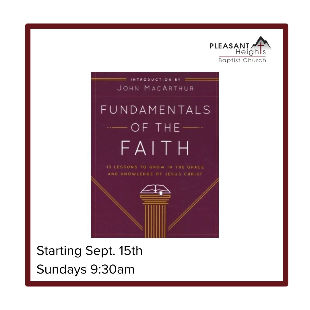 Fundamentals of the Faith 