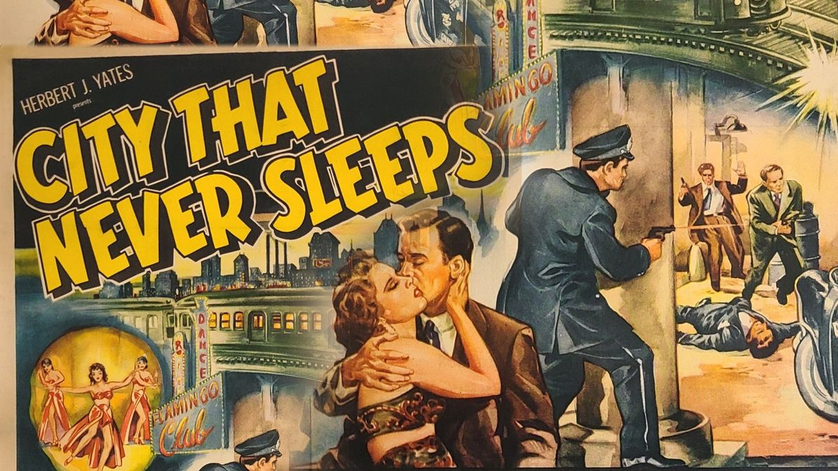 \u201cTHE CITY THAT NEVER SLEEPS\u201d (1953) \/\/ Screened on 16mm! \/\/