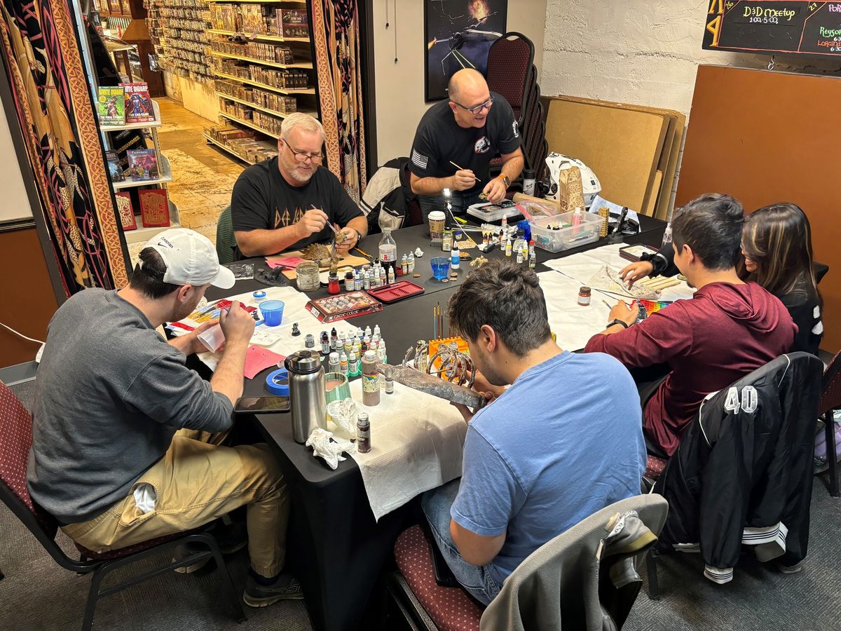 Miniatures Painting Open Studio