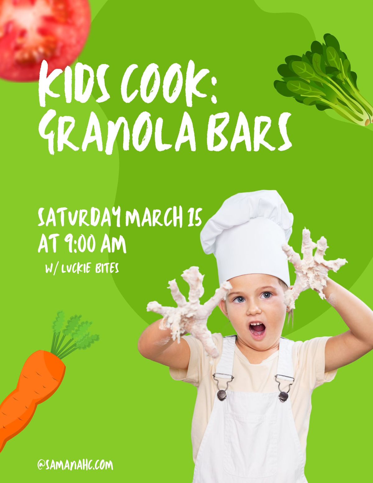 Kids Cook: Granola Bars