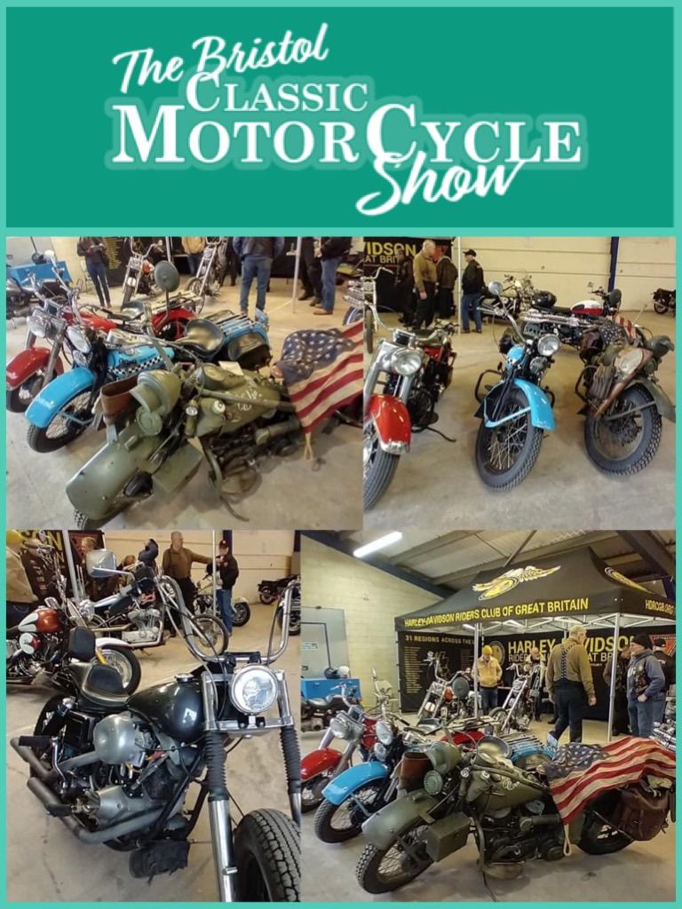 H-DRCGB at The Bristol Classic Motorcycle show