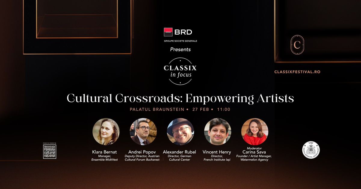 Classix in Focus :: Panel :: Cultural Crossroads: Empowering Artists