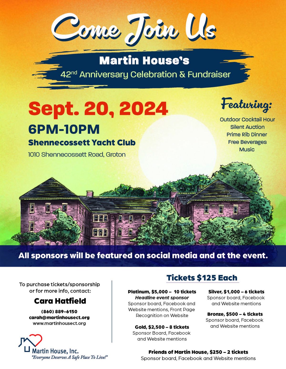 Martin House's 42nd Anniversary Celebration & Fundraiser