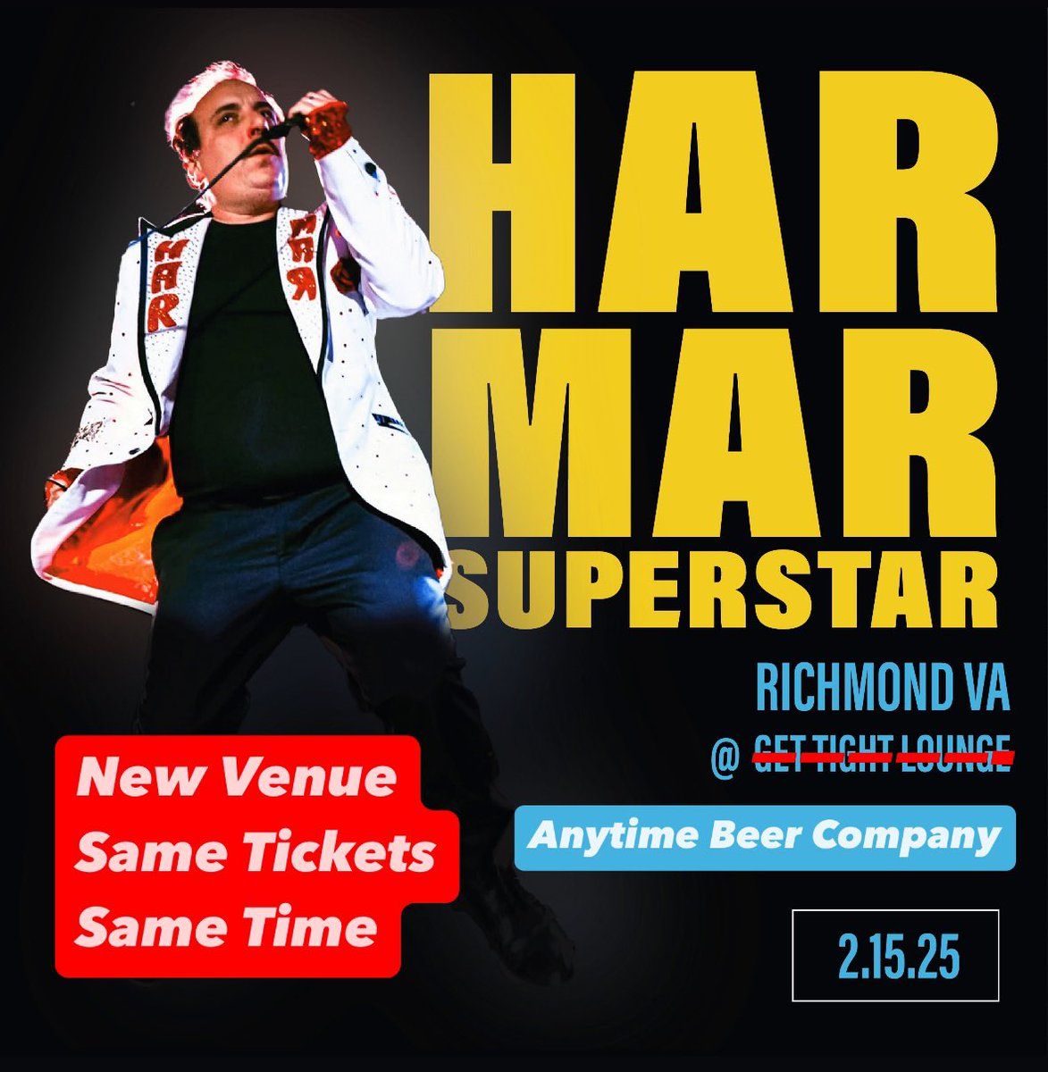 Har Mar Superstar at Magic Bag