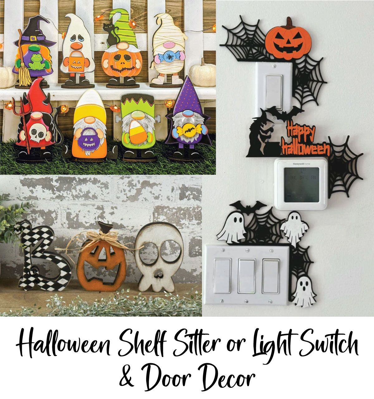 10\/14 Halloween Shelf Sitter or Light Switch & Door Decor Workshop @7PM