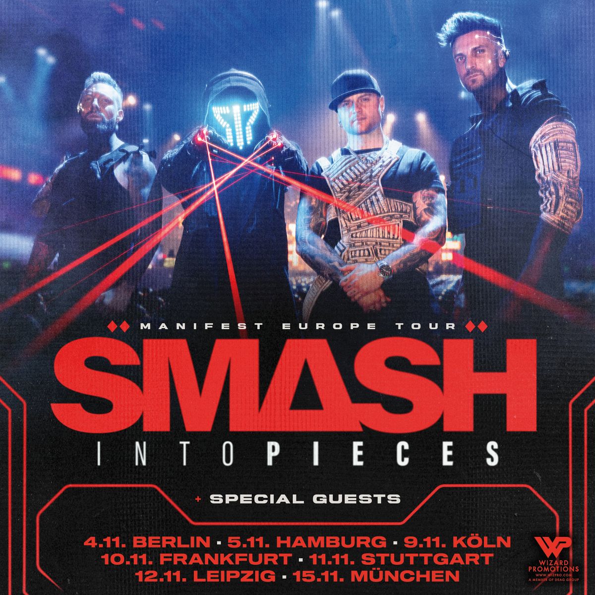 Smash Into Pieces - Manifest Europe Tour \/ Berlin