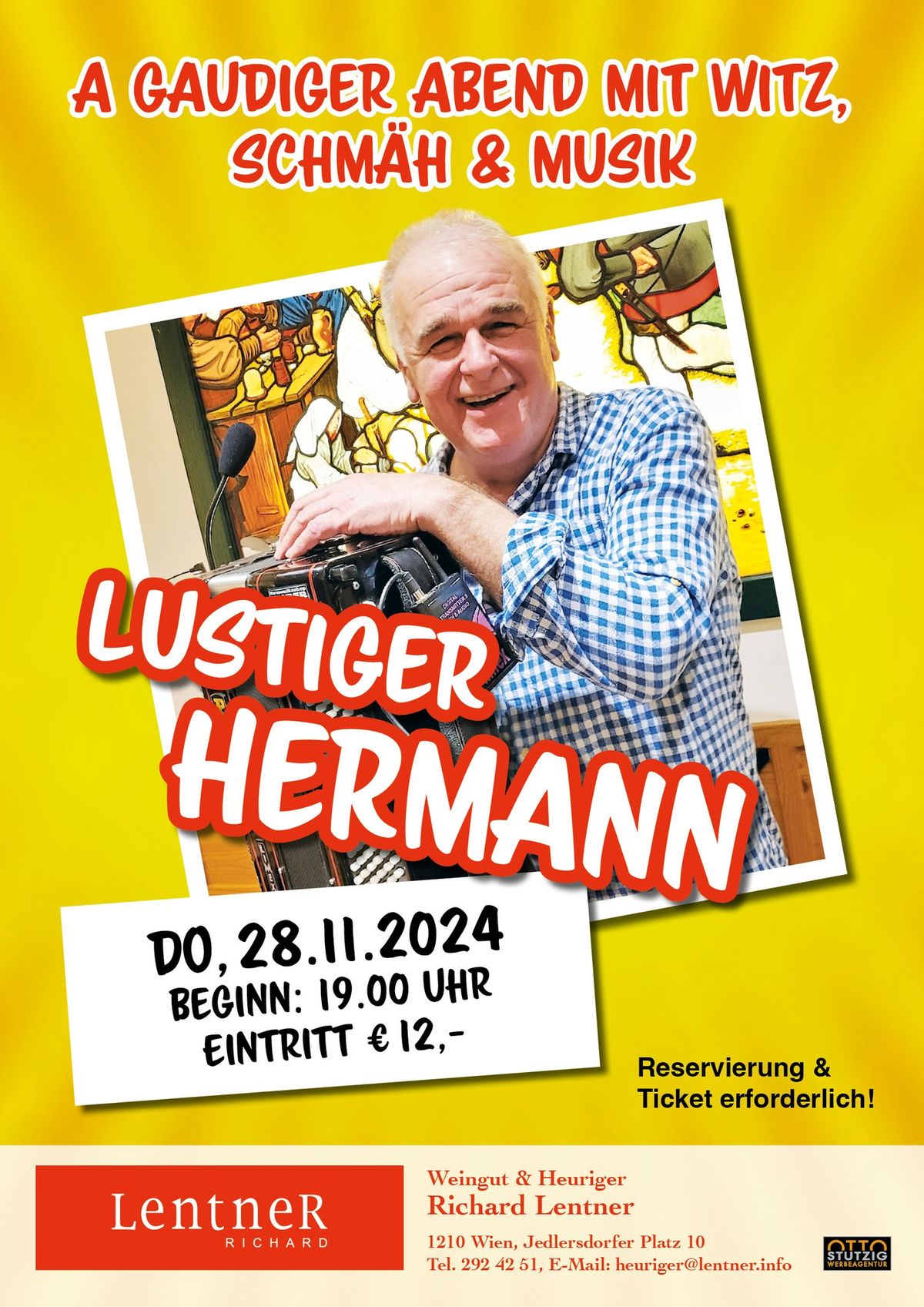 Der lustige Hermann @Heurigen