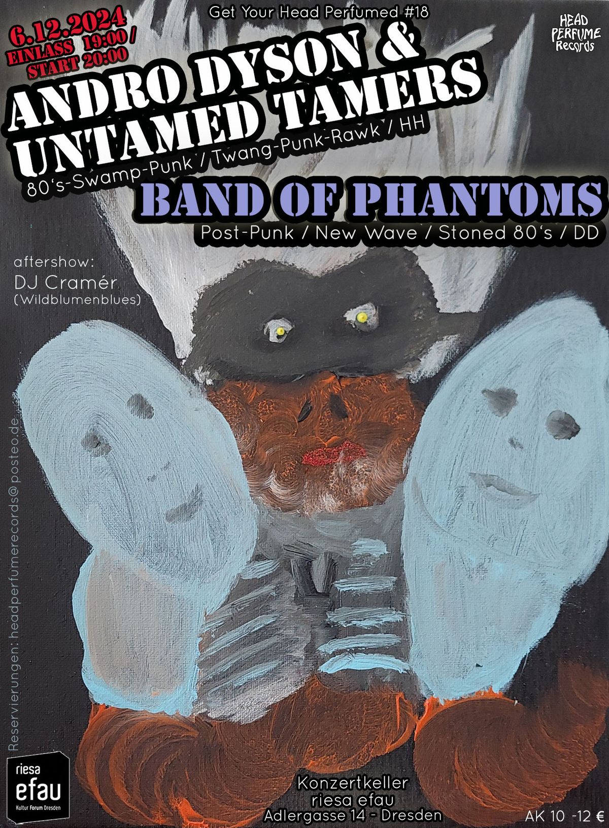 Andro Dyson & Untamed Tamers (HH)+ Band Of Phantoms (DD) + DJ Cram\u00e9r GYHP #18