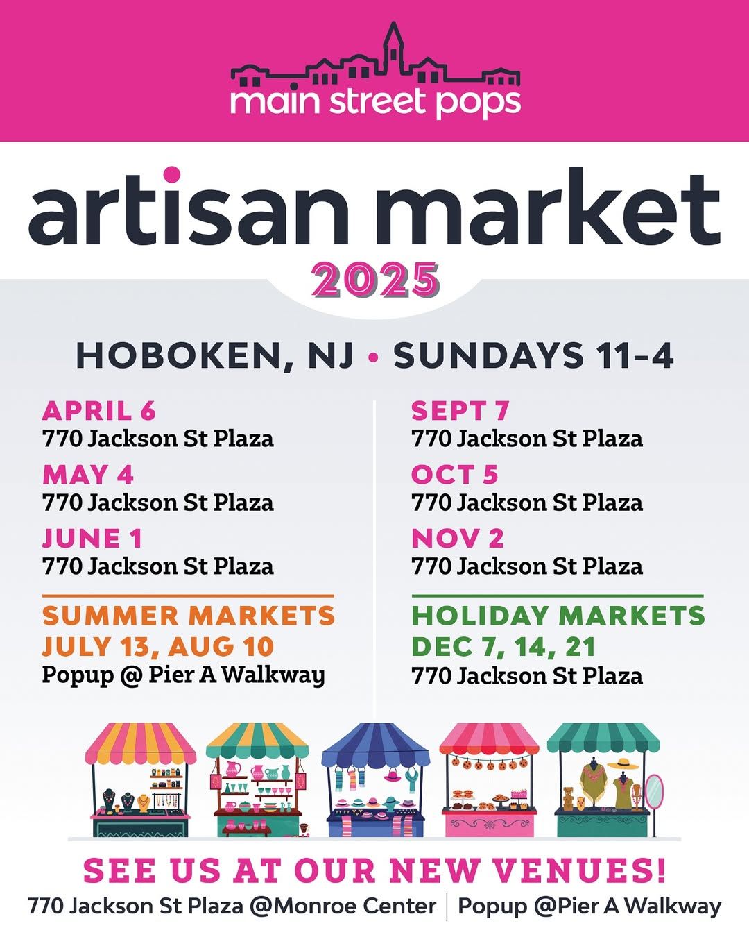 Hoboken Spring Artisan Market (Hudson County)