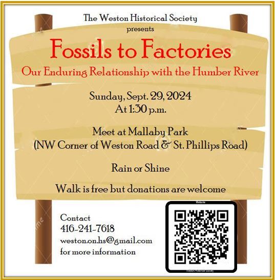 Fossils to Factories - Our Enduring Relationship with the Humber River Walk