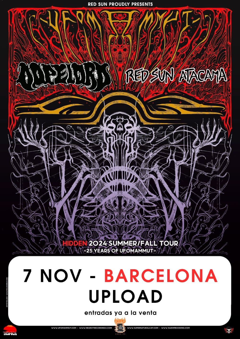 UFOMAMMUT + DOPELORD + RED SUN ATACAMA 