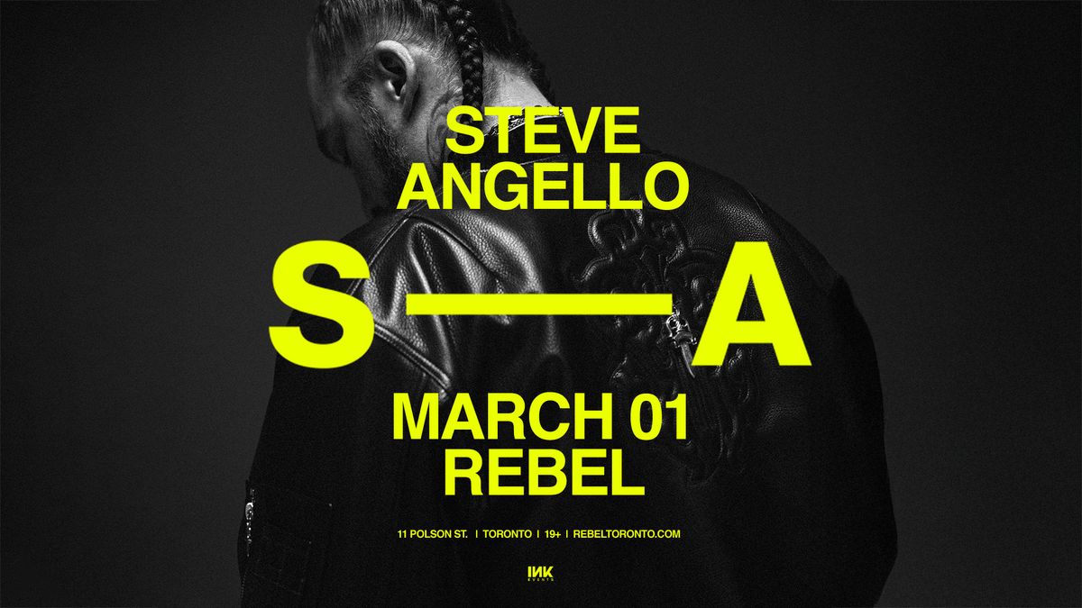 Steve Angello at REBEL