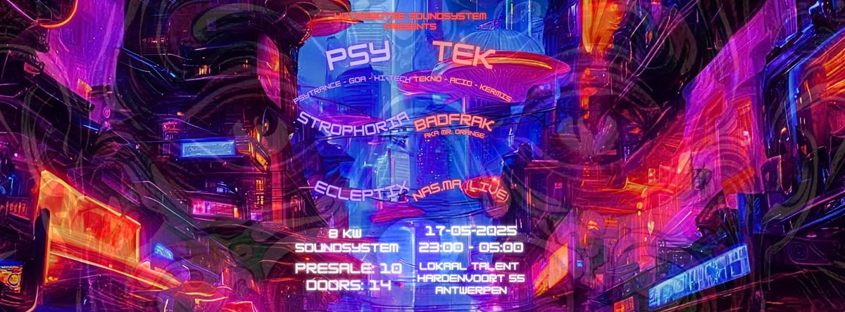 Hotsebotse soundsystem presents: PSY\/TEK