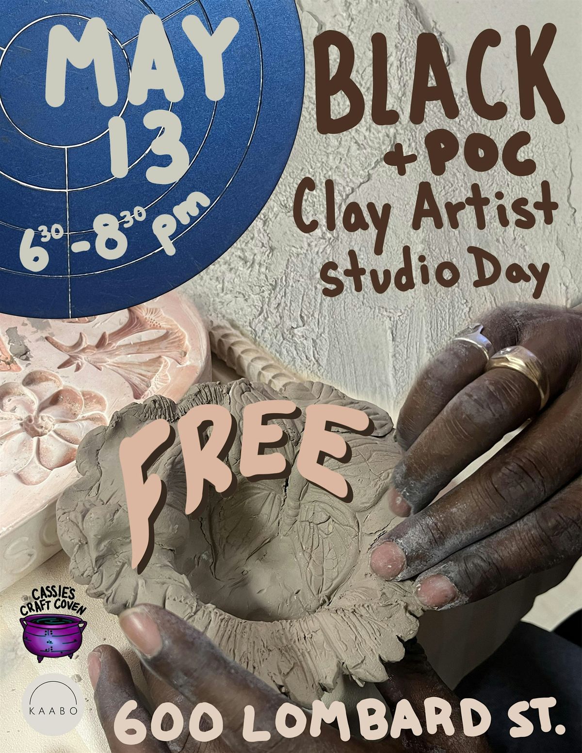 BLACK & POC Clay Artist Studio Day