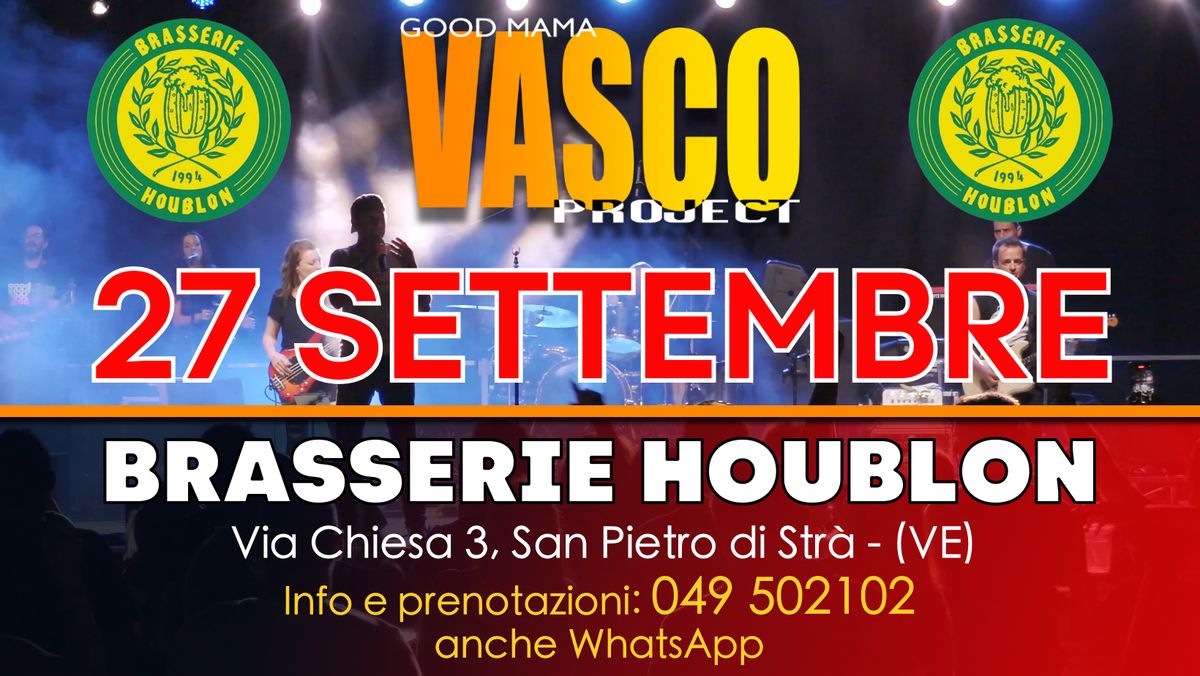 Venerdi 27 SETTEMBRE live@ Brasserie Houblon (Str\u00e0 - VE)