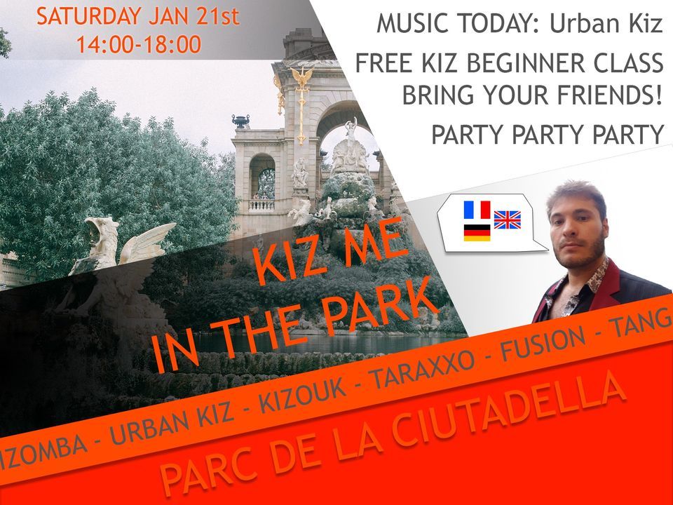 Kiz Me In The Park - Kizomba Na Rua!