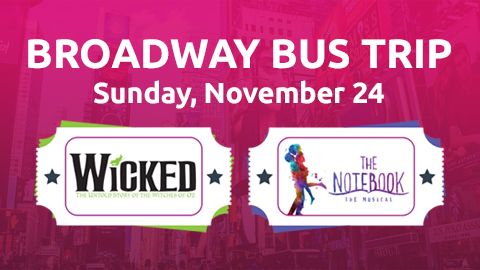 Broadway Bus Trip: Choose Your Show