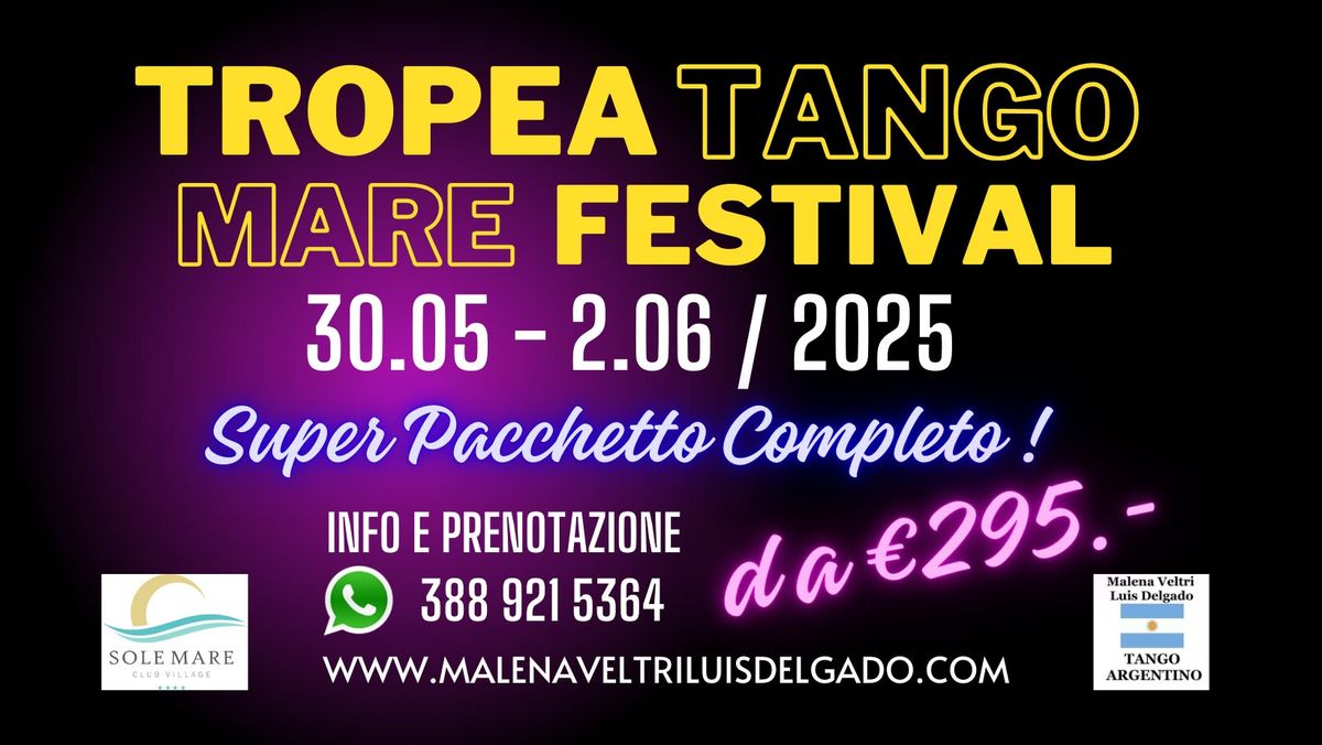 TROPEA TANGO MARE FESTIVAL 2025