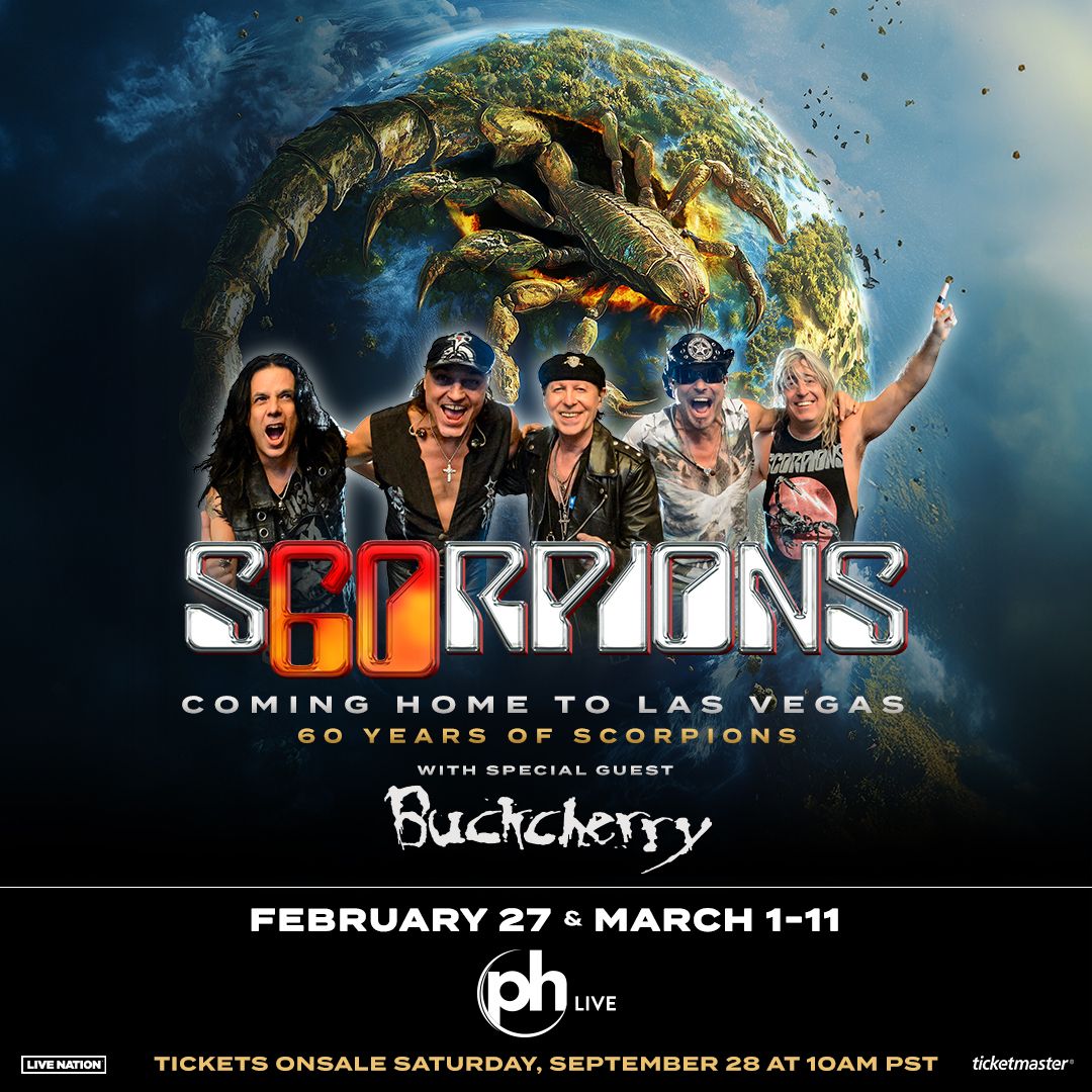 Scorpions Las Vegas Tickets