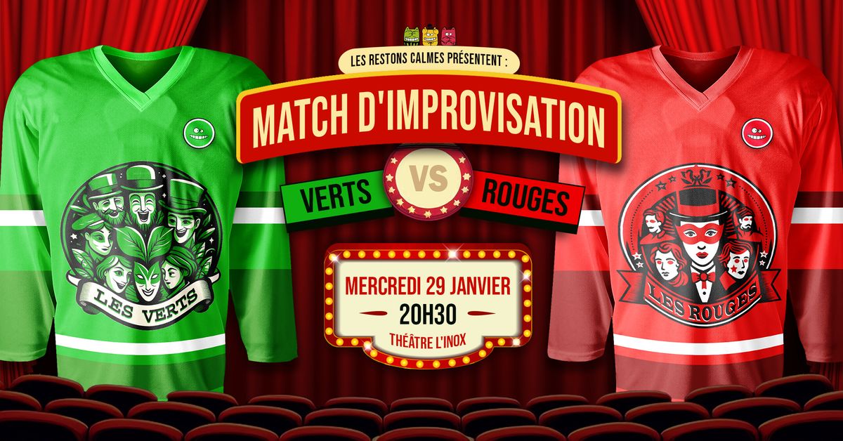 Match VERTS vs ROUGES