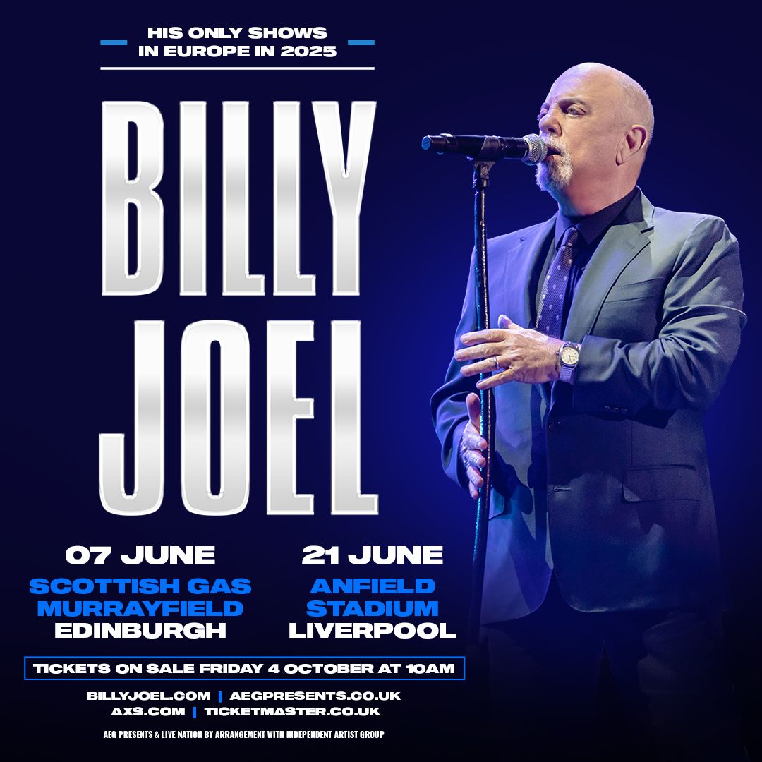 Billy Joel Edinburgh Tickets