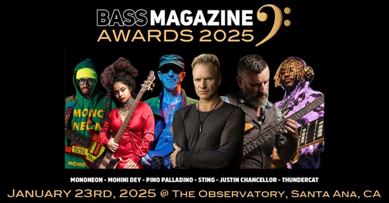 Bass Magazine Awards Show feat. Sting + More!