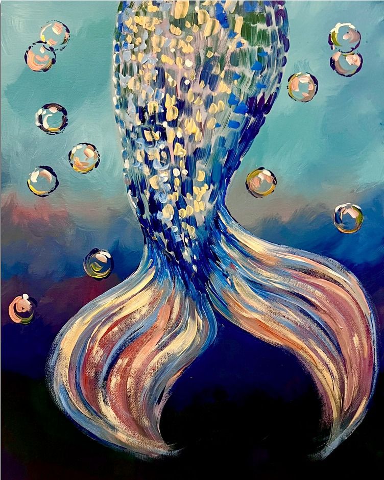 Paint Nite: Mermaid Tail