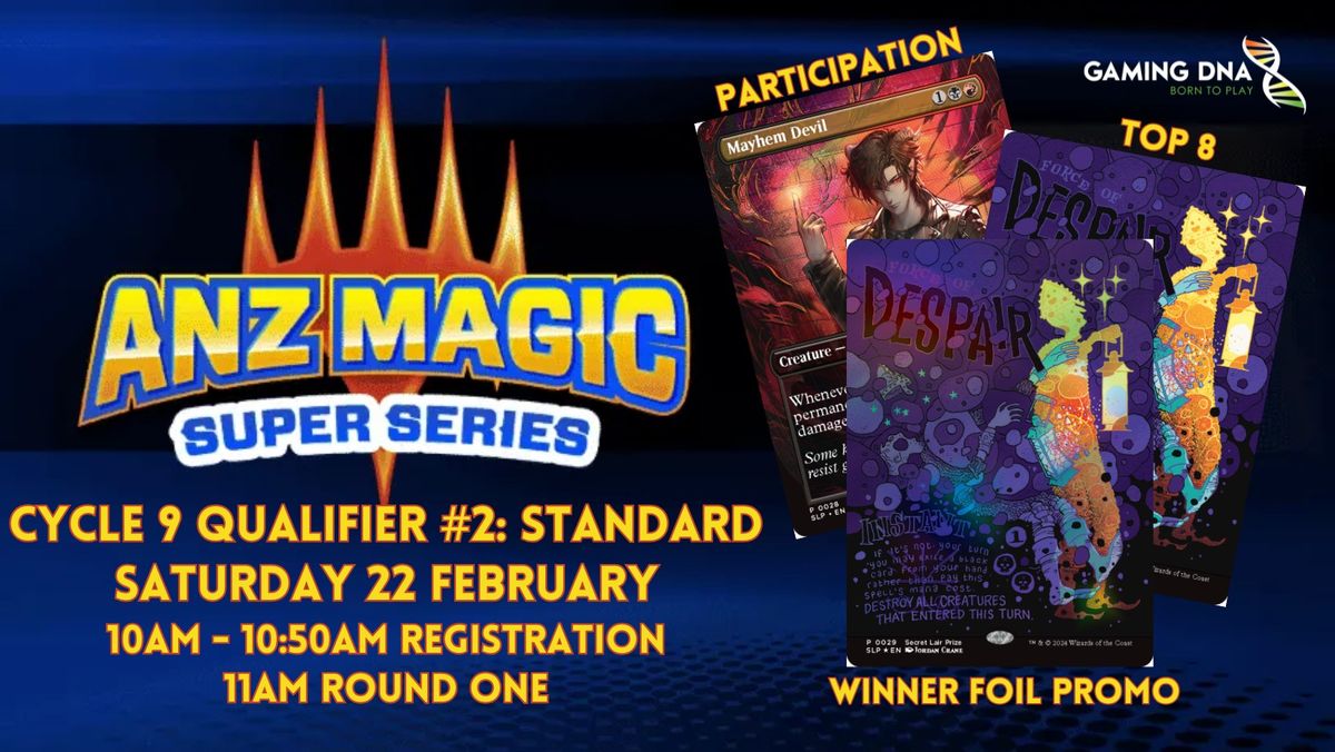 MTG ANZ Super Series Qualifier 2, Cycle 9: Standard